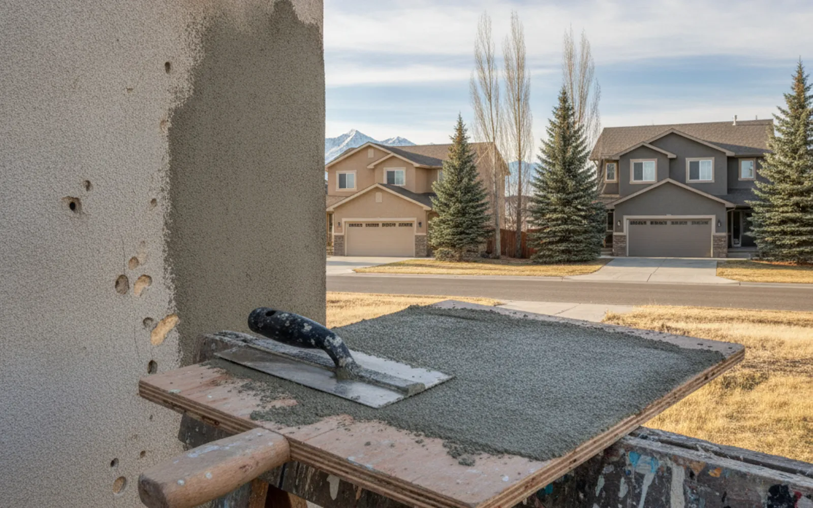 Sandstone Stucco Co service crew
