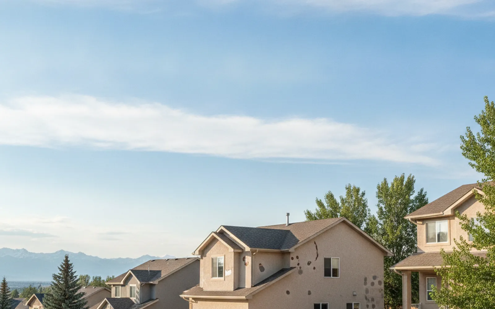 Stucco Repair in Northwest Calgary