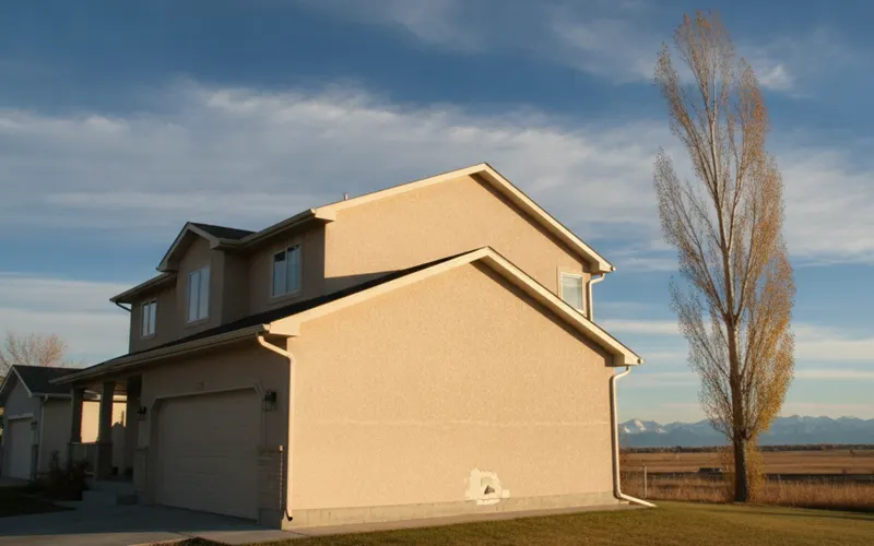 Sandstone Stucco Co at work